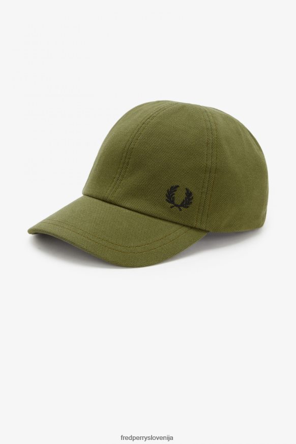 Fred Perry Classic Classic Green Spotted Hat Front View