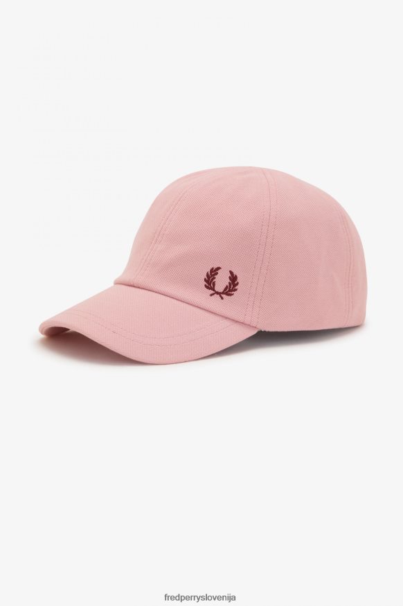 Fred Perry polka pika kapa Fred Perry Classic Polka Dot klobuk svetlo roza sprednji zaslon