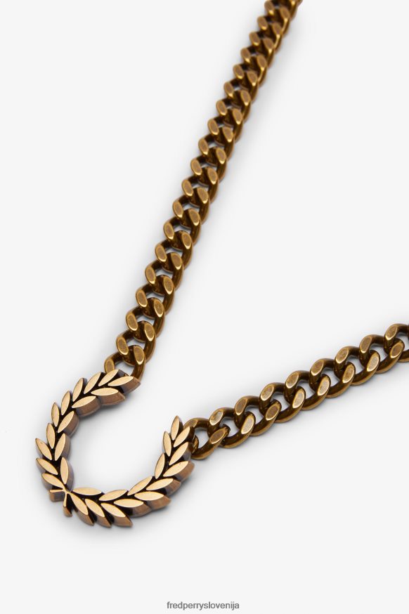 dodatki Fred Perry debela ogrlica z lovorovim vencem zlato uniseks JR84XT115 dodatki Fred Perry debela ogrlica z lovorovim vencem zlato uniseks JR84XT115