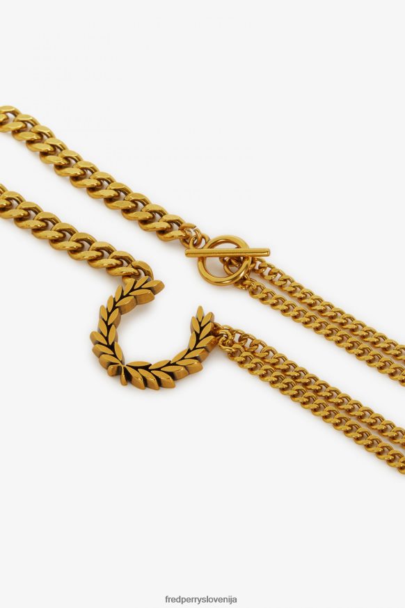 Podrobne ogrlice Fred Perry Detajli Fred Perry ogrlice z lovorovim vencem