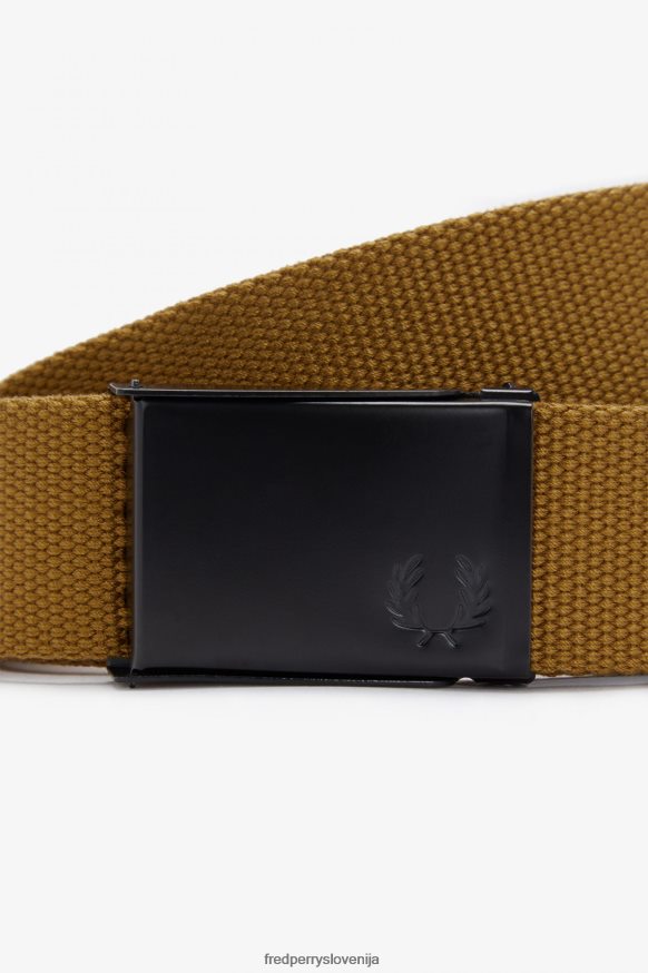 Detajl zaponke Fred Perry pas s lovorovim vencem