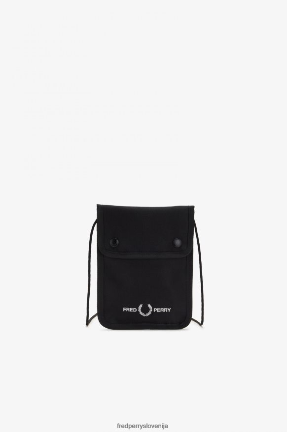 dodatki Fred Perry torbica z blagovno znamko Črna ženske JR84XT158