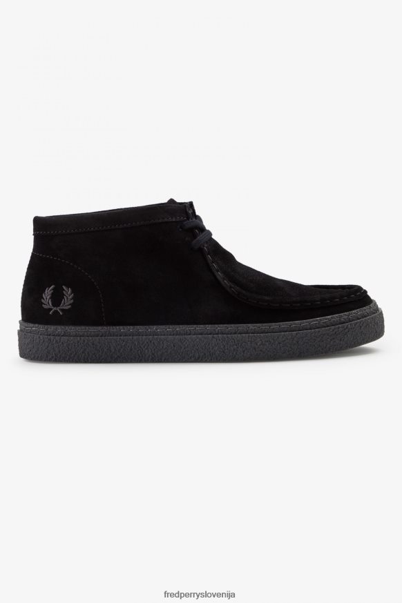 Fred Perry Dawson Mid Crna Fred Perry Dawson Mid Črna - sprednji pogled