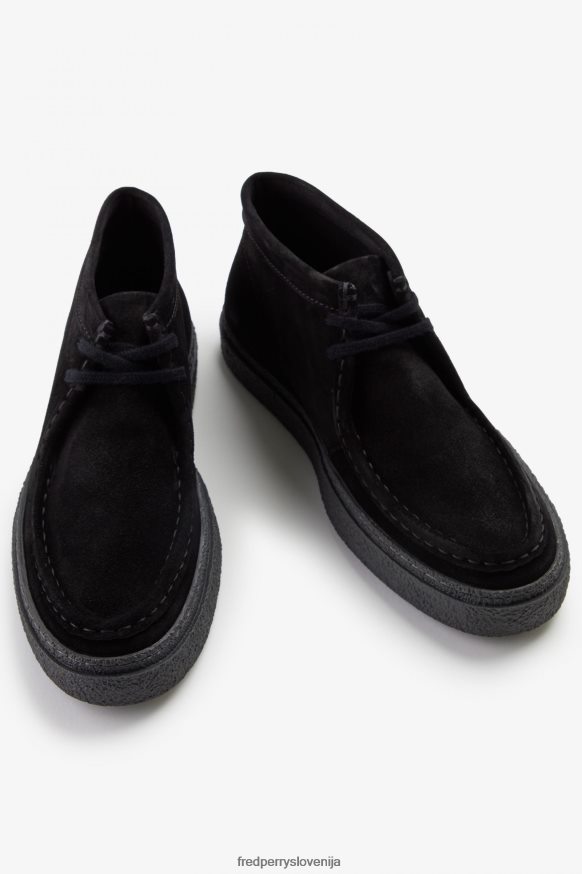 Fred Perry Dawson Mid Črna podplat Fred Perry Dawson Mid Črna - detajl podplata