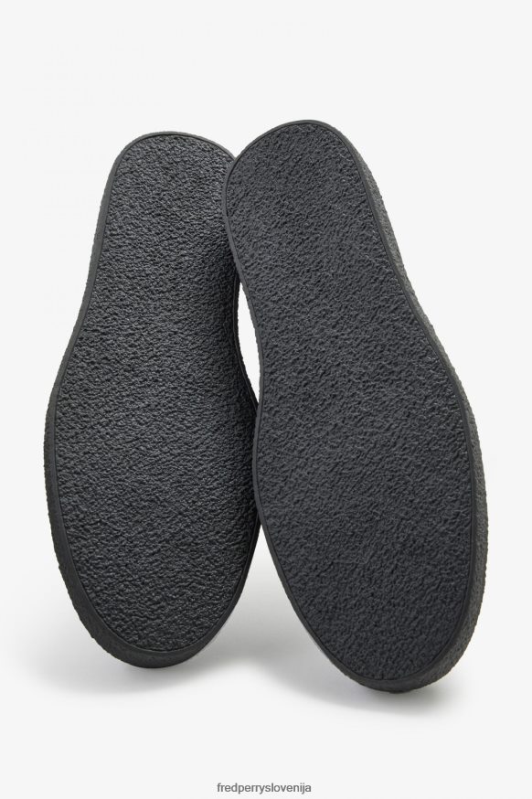 Fred Perry Hawley Črna Moški Čevlje - detajl zgornjega dela