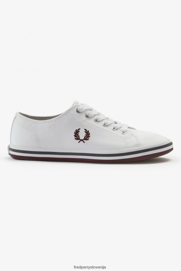 Fred Perry čevlji Kingston Fred Perry čevlji Kingston bela/volovska kri