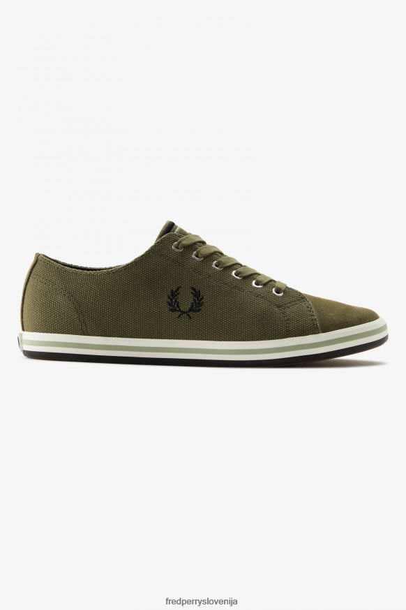 Fred Perry Kingston enotno zelena moški