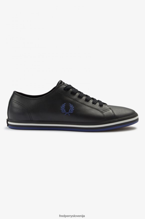 Fred Perry Kingston Črna moški pogled spredaj