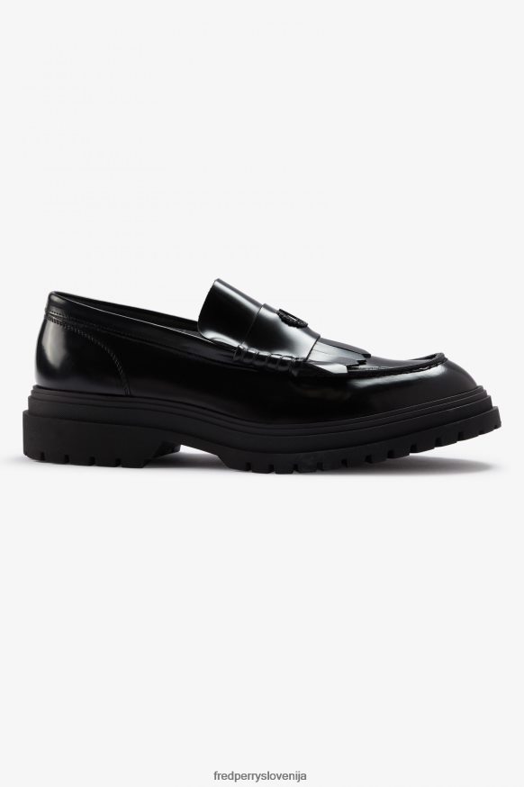 obutev Fred Perry loafer Črna moški JR84XT172