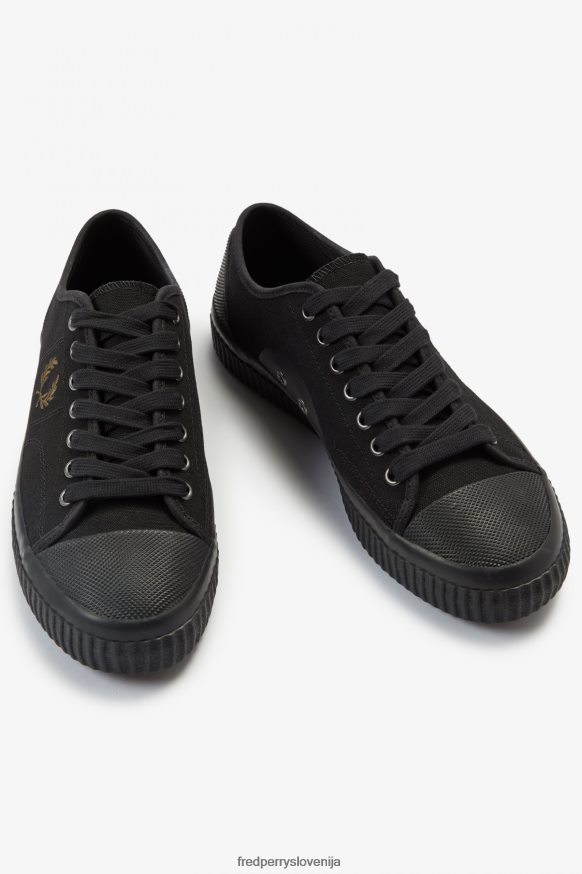 Fred Perry čevlji detajli zgornjega dela Fred Perry Hughes Nizek čevlji zgornji pogled