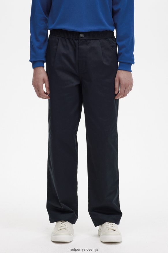 Fred Perry Wide hlače mornarice - glavna slika