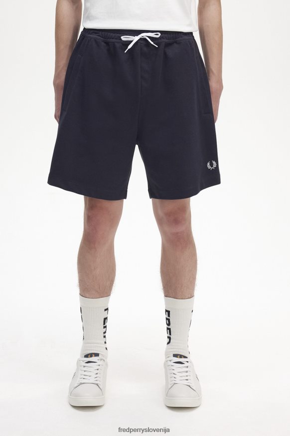 Fred Perry vzvratni triko kratek mornarica modra barva