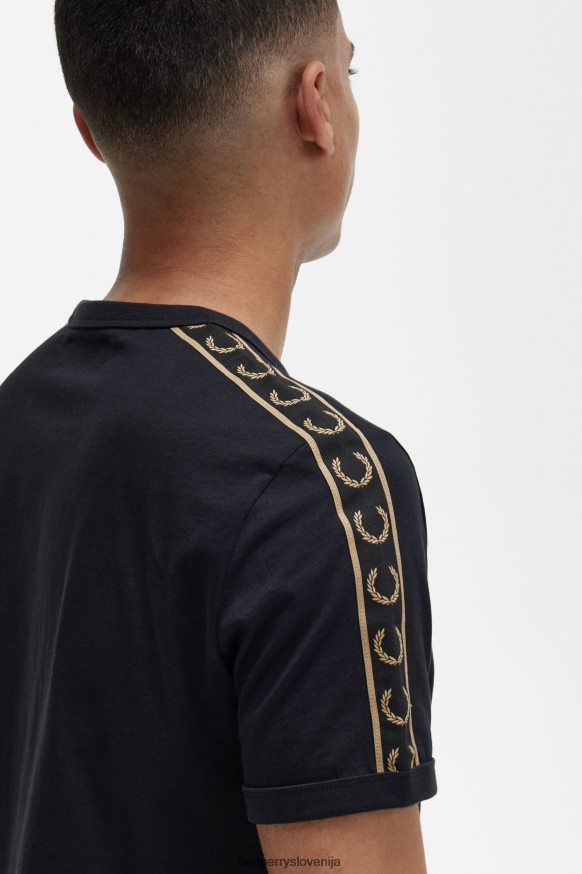 Fred Perry majica - detajl rokava z lovorovim vencem