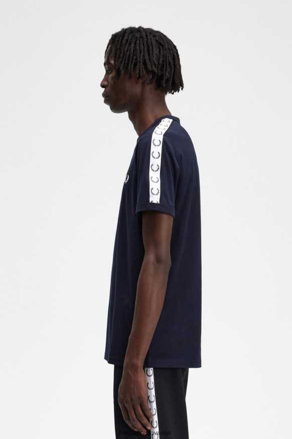 Fred Perry JR84XT575 - pogled od spredaj Fred Perry majica ogljikovo modra - glavna slika