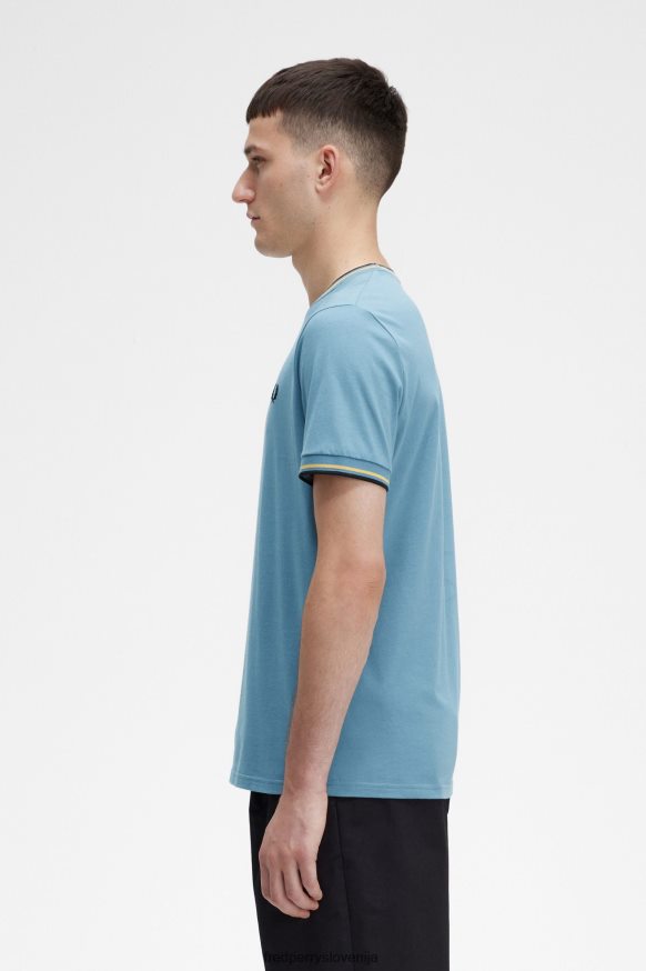 Fred Perry majica detajl ovratnika in manžet