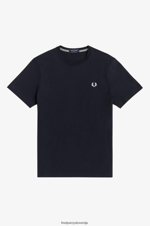 Detajl vezenja lovorovega venca na Fred Perry majici