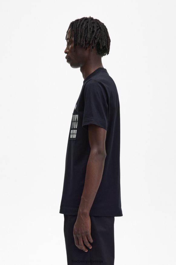 Detajl grafičnega obliža soundwave na majici