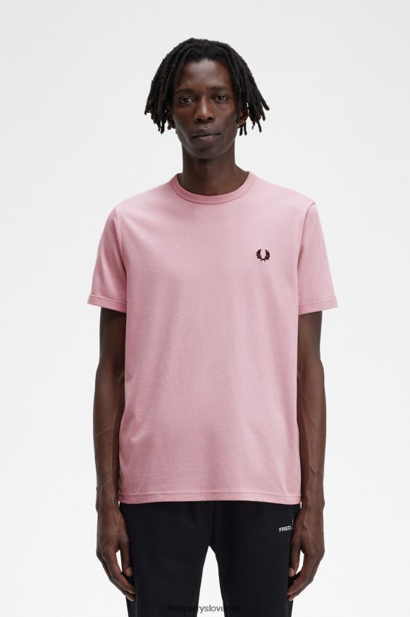 Fred Perry kredasto roza zvonec majica - glavna slika