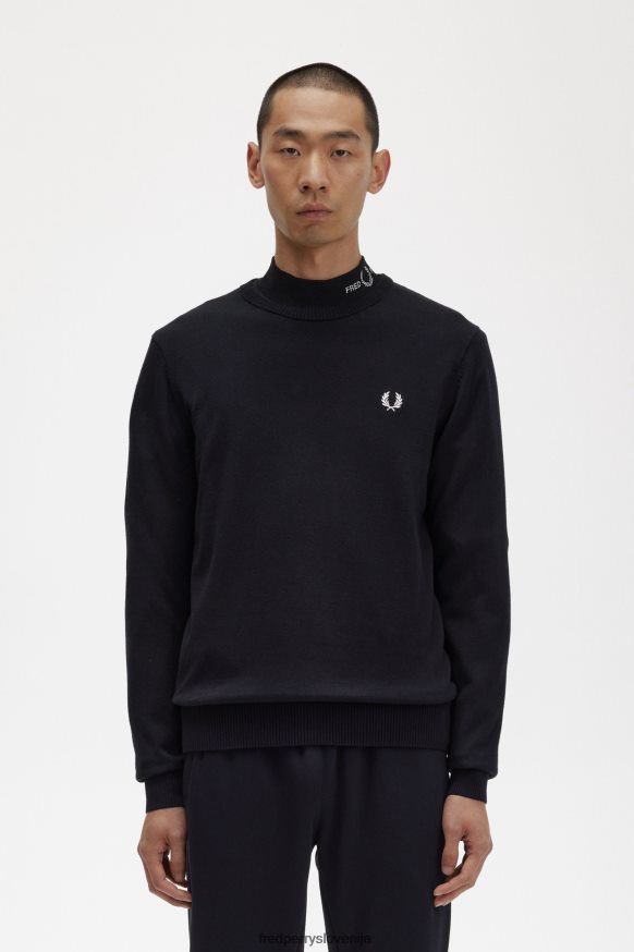 Zadnji dizajn puloverja Zadnji del Fred Perry puloverja z lovorovim vencem