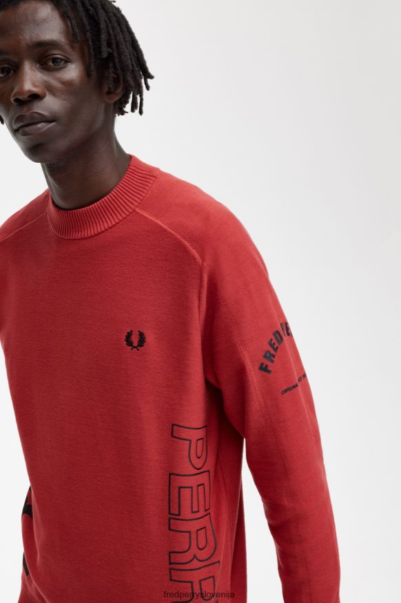 Fred Perry pulover kombinacija z dodatki