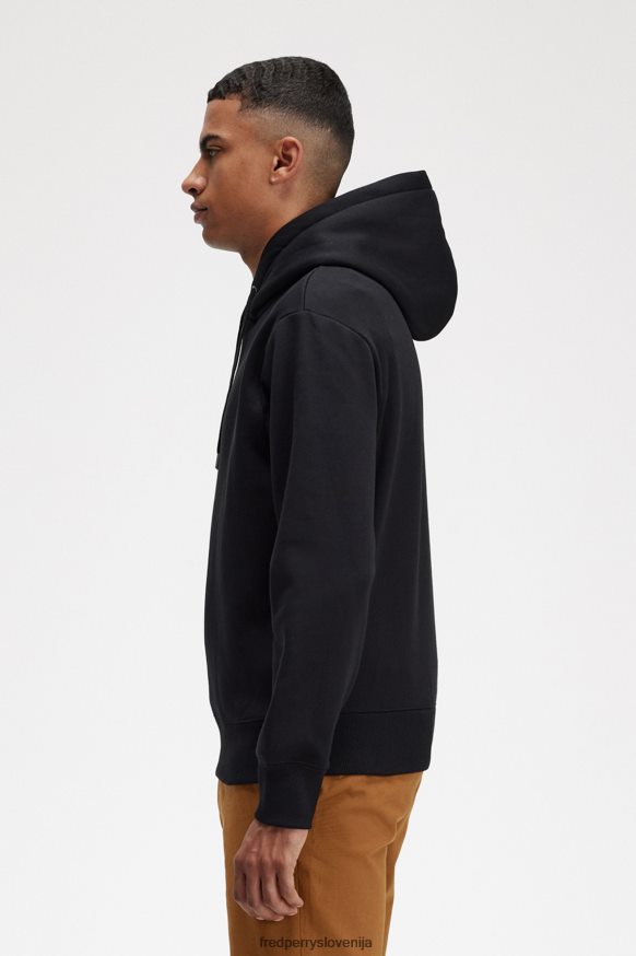 Podrobnosti o puloverju s kapuco Fred Perry