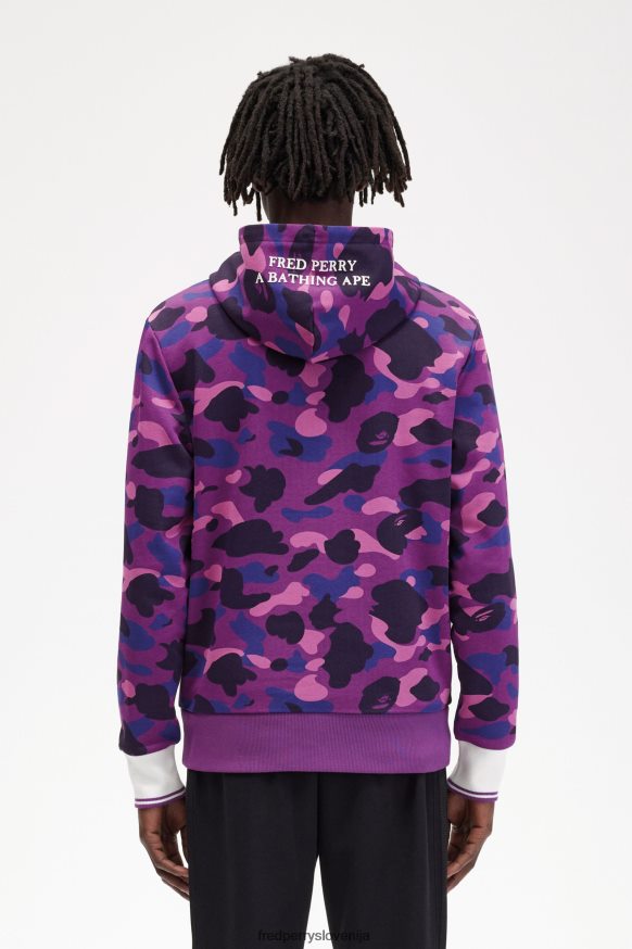 Fred Perry kamuflaža s kapuco