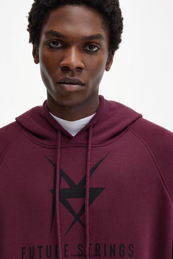 Fred Perry pulover - detajl kapuce