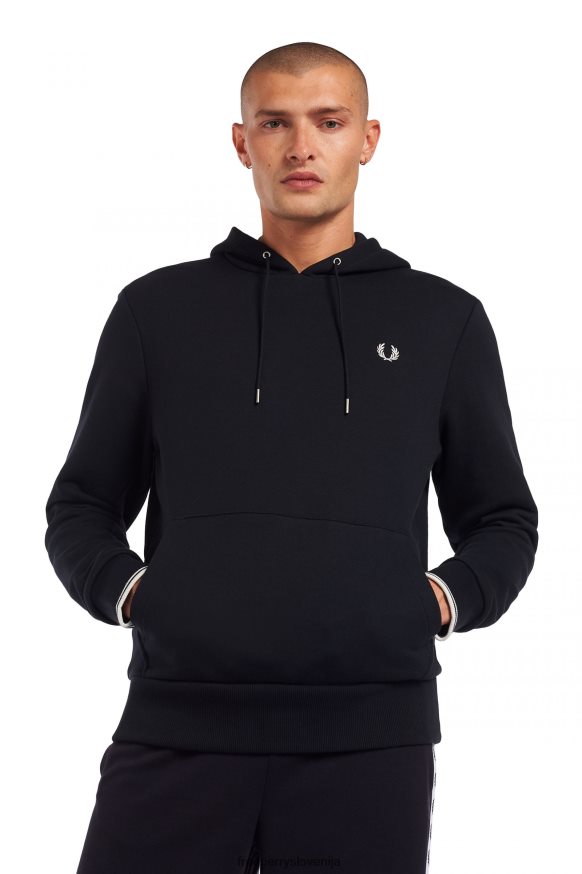 Fred Perry pulover s kapuco JR84XT386 Fred Perry pulover s kapuco mornarica