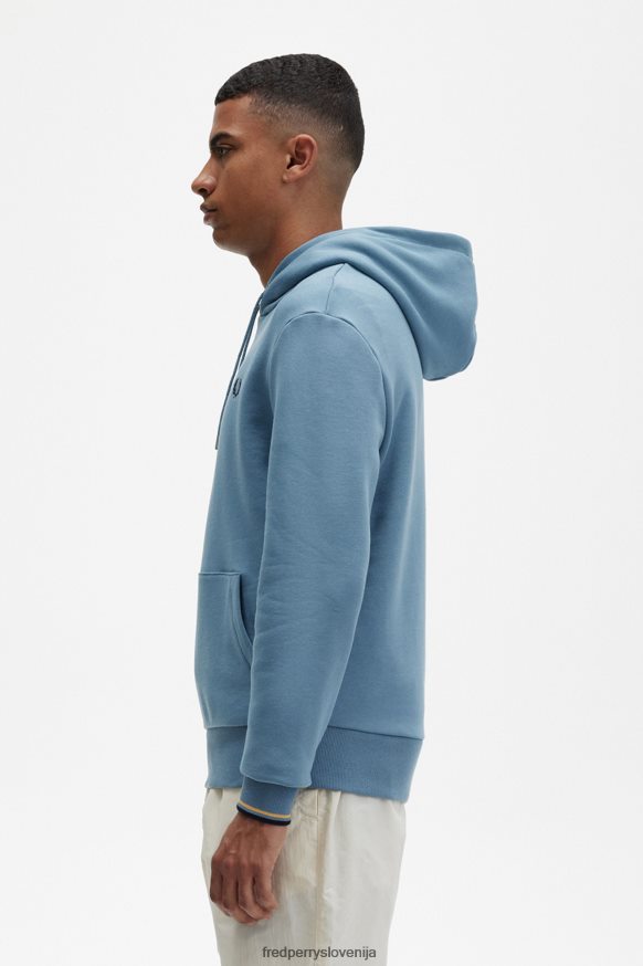 Fred Perry pulover s kapuco - stranski pogled