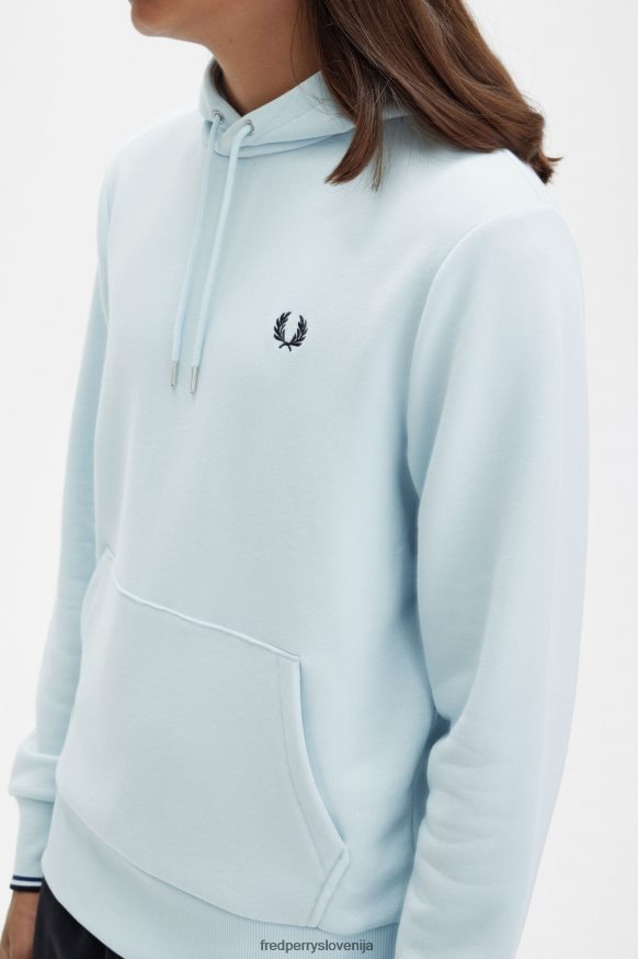 Detajl dvojnih konic na manšetah Fred Perry pulover - detajl manšet
