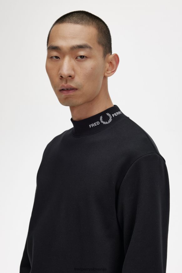 Fred Perry pulover - detajl ovratnika