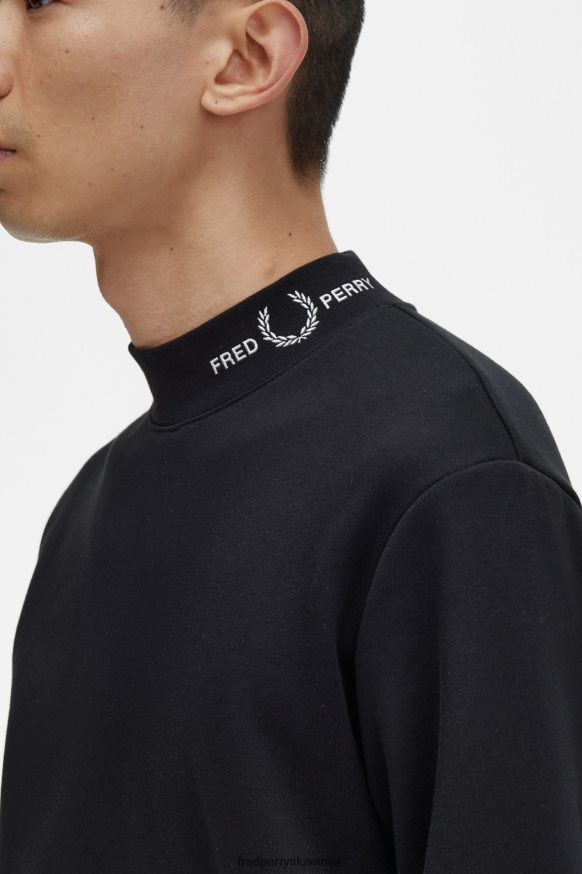 Fred Perry pulover - detajl vezenja