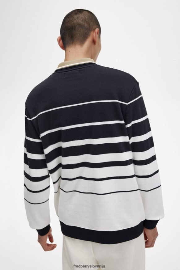 Fred Perry črtast pulover na modelu Fred Perry pulover na modelu