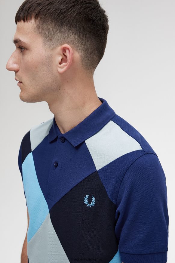 Fred Perry Harlequin Polo majica nazaj zaslon