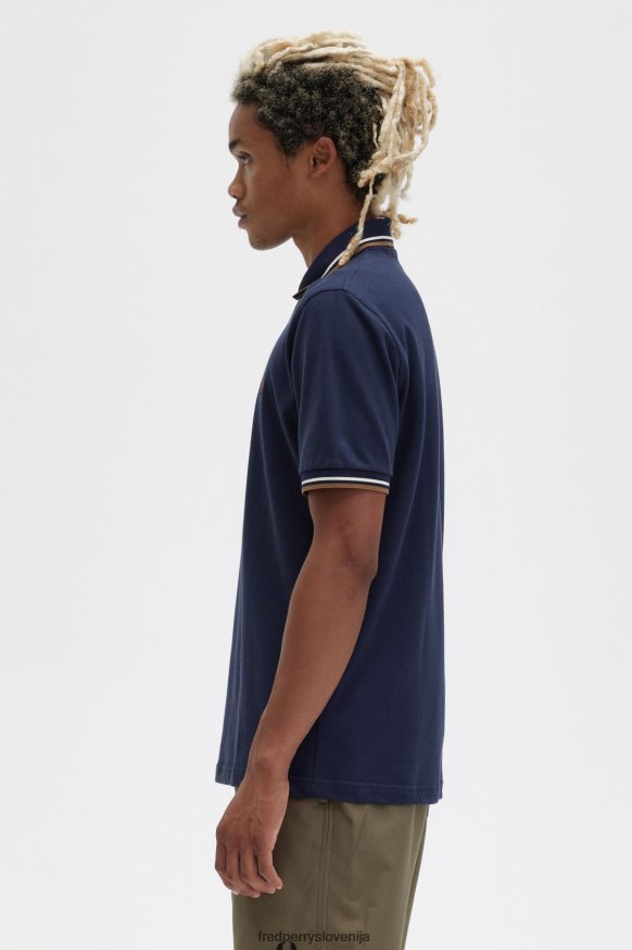 Fred Perry M12 jadranje Polo T -marka Zadnji pogled