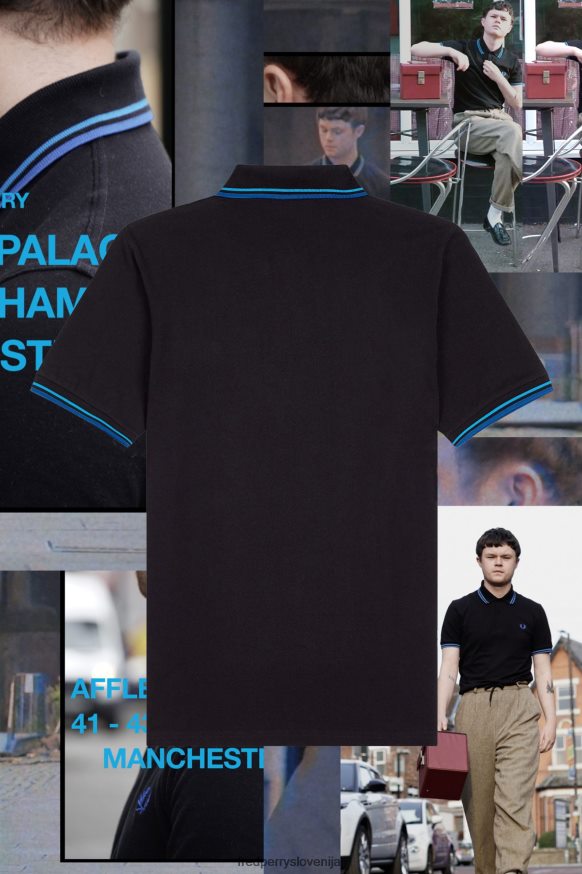 Fred Perry polo majica v celoti Fred Perry M12 polo majica - celoten izgled