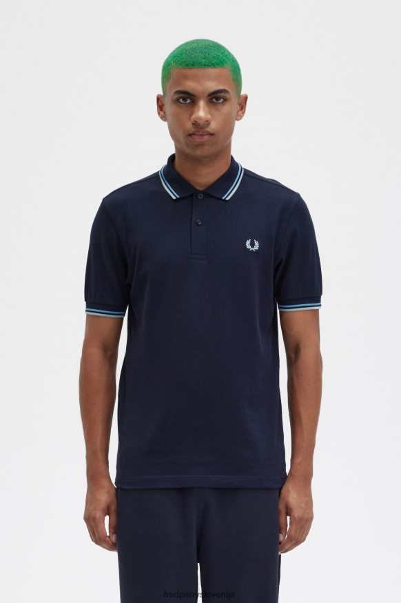 Fred Perry m3600 majica mornarsko modra