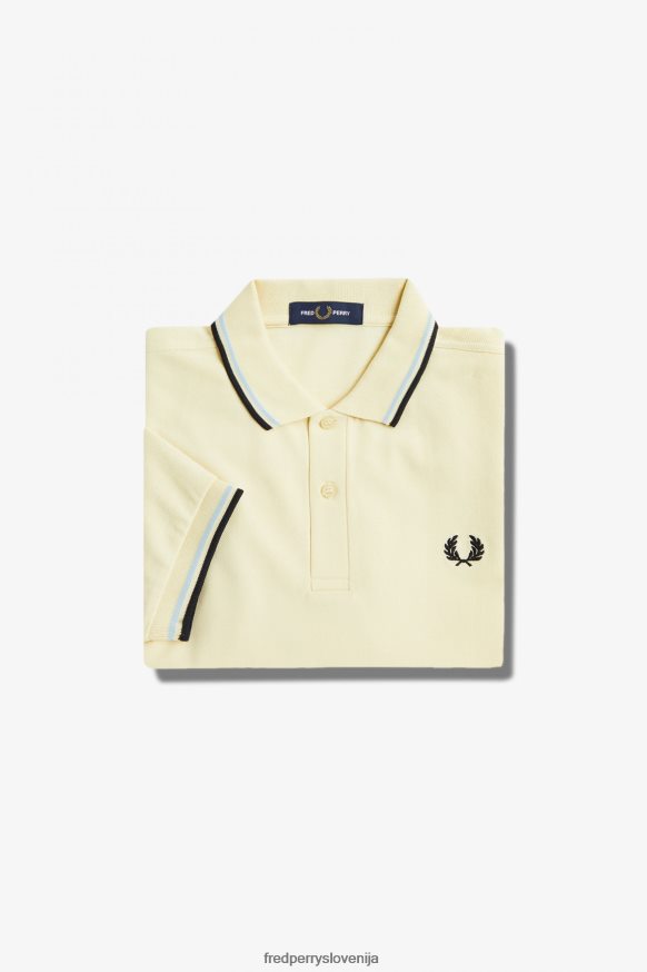 Detajl Fred Perry m3600 majice z dvojnimi konicami