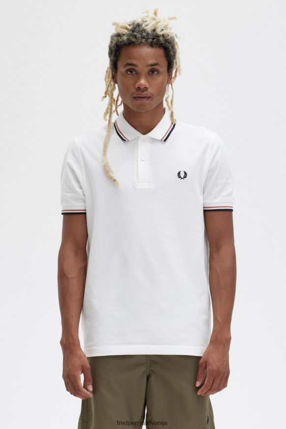 Fred Perry M3600 polo majica v snežno beli barvi