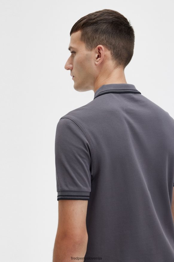 Detajli ovratnika Fred Perry majice Fred Perry majica detajli ovratnika