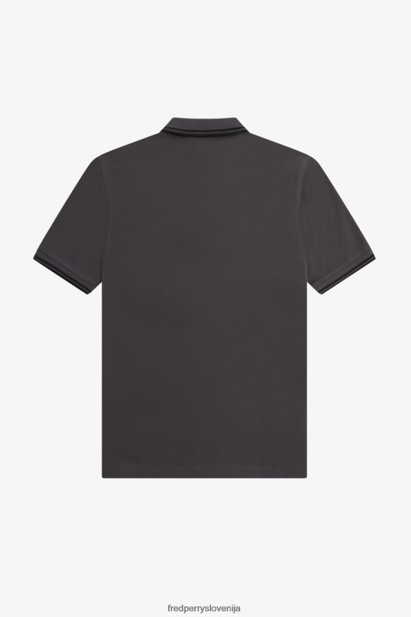 Zadnji del Fred Perry majice Fred Perry T -majica Zadnji pogled