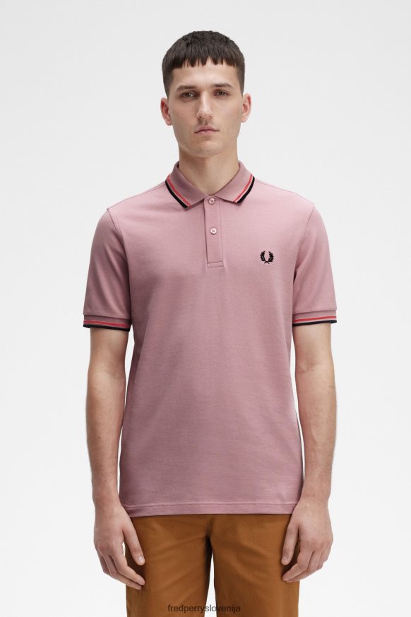 Fred Perry M3600 majica v kredi roza barvi