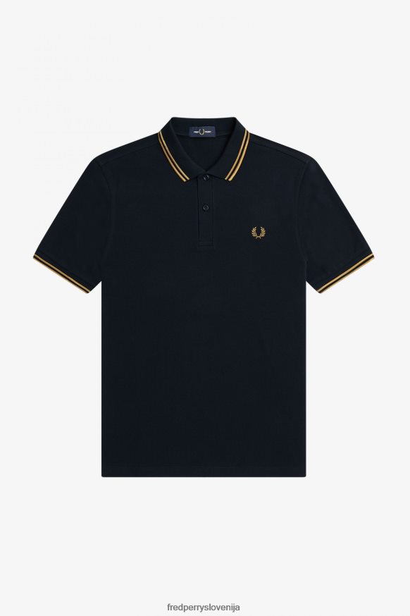 Fred Perry Polo Shirt Back Effect Fred Perry M3600 Polo majica nazaj zaslon