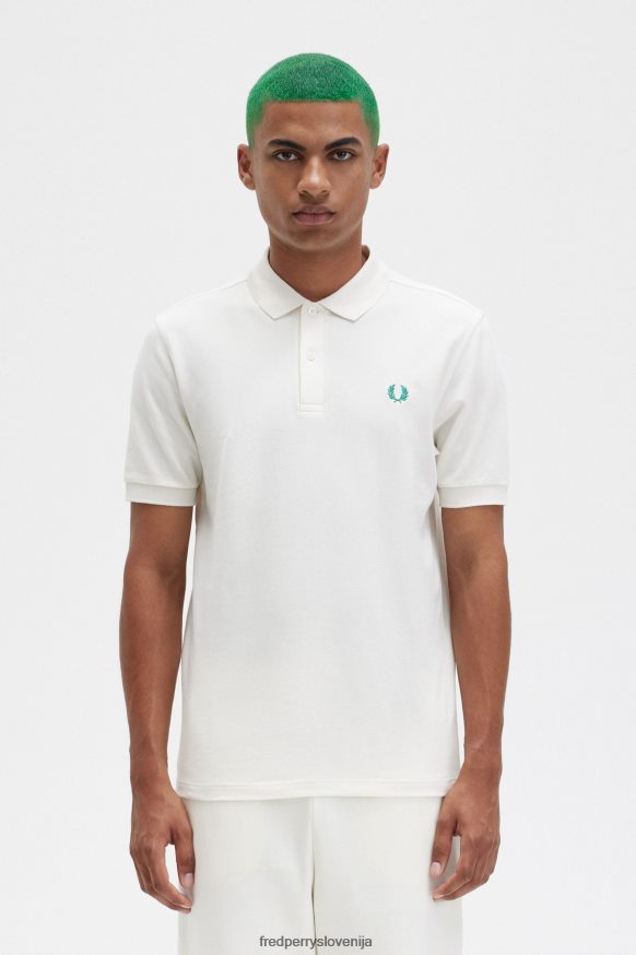 Fred Perry M6000 svetlobni meter zelena moška teniška majica spredaj