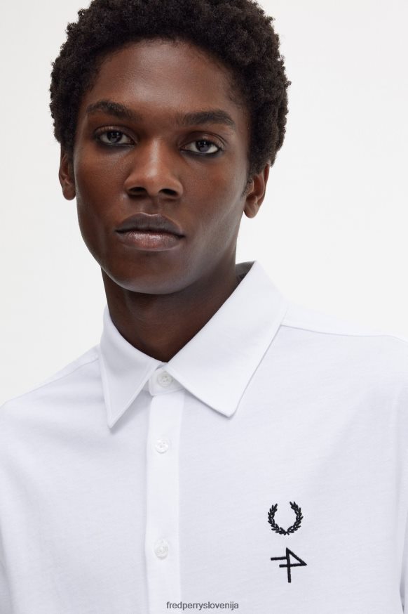 Eleganten videz Fred Perry polo majice Fred Perry majica zapeta do vrha