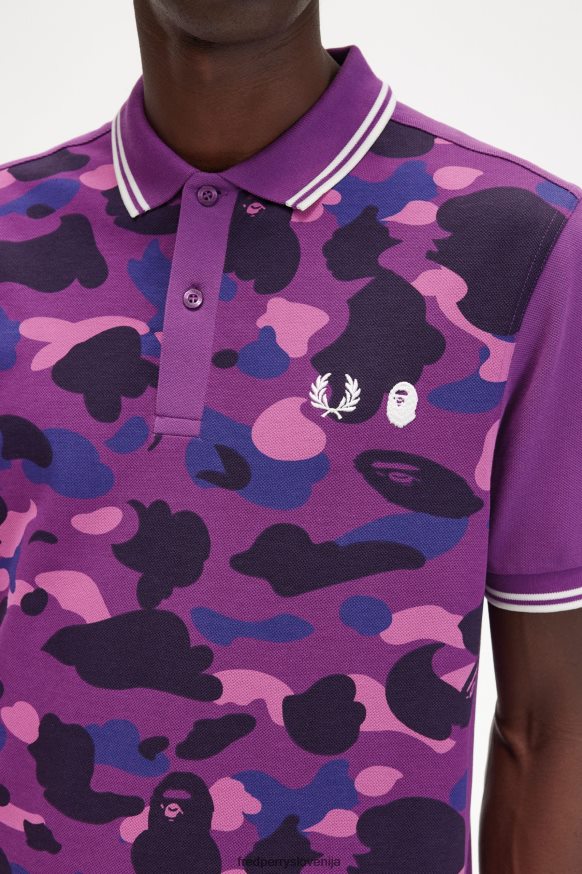 Fred Perry majica - detajl vezenine