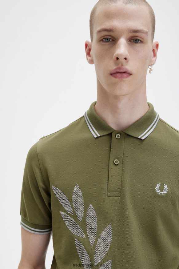Fred Perry polo majica - detajl šivov