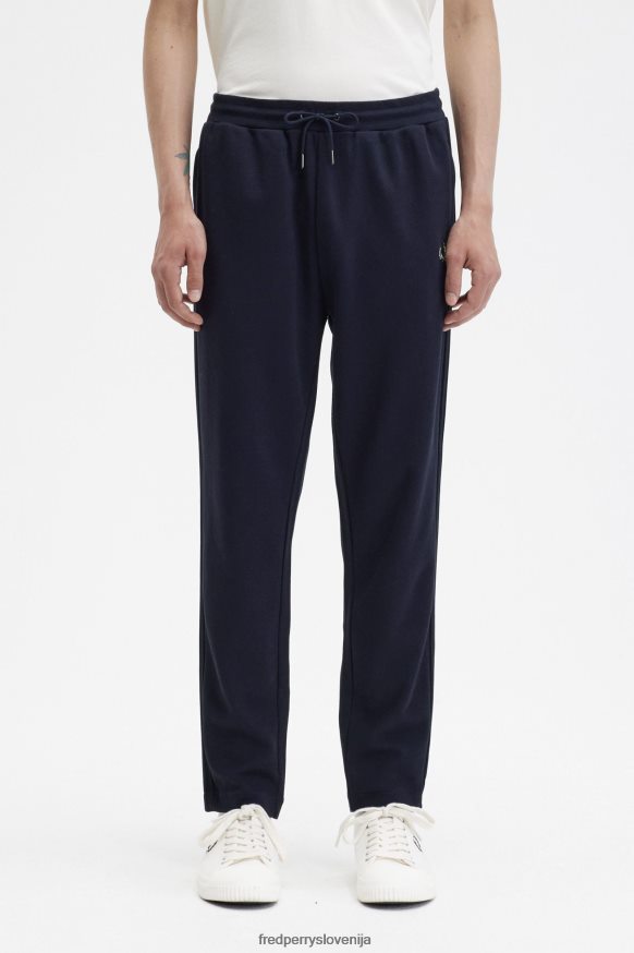 Fred Perry Navy Pletene športne hlače spredaj