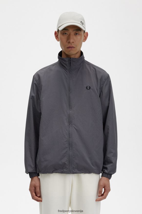 Fred Perry Jr84xt27 kovinska pletenica Fred Perry Jr84xt27 kovinski pleteni jakni sprednji zaslon