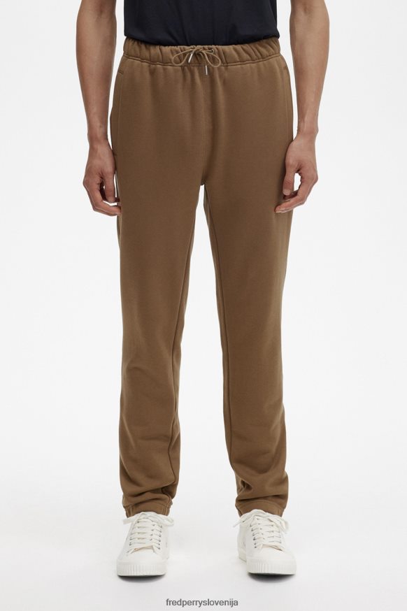 oblačila Fred Perry trenirka z zanko osenčen kamen moški JR84XT37